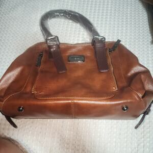 XIDIBAOLUO NWT VEGAN LEATHER SHOULDER SATCHEL  BAG